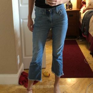 Madewell Cropped Jeans